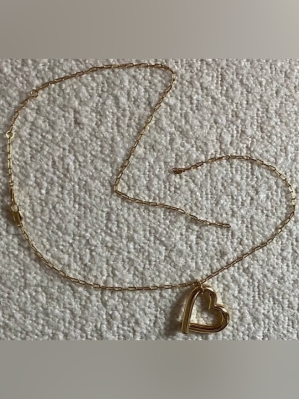 Ana Luisa Gold Delilah Open Heart Necklace